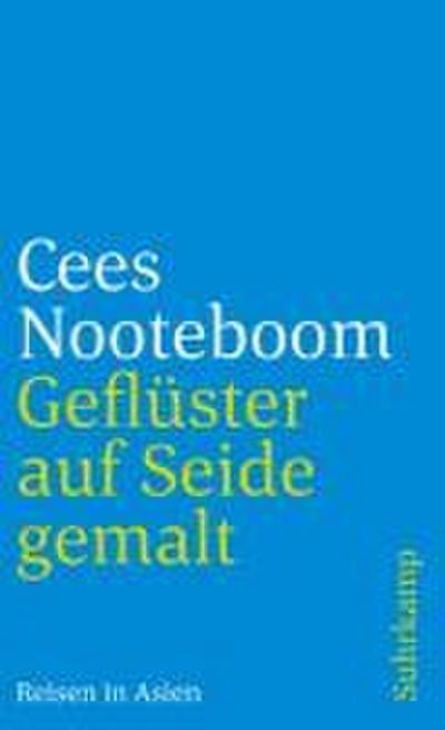 Geflüster auf Seide gemalt