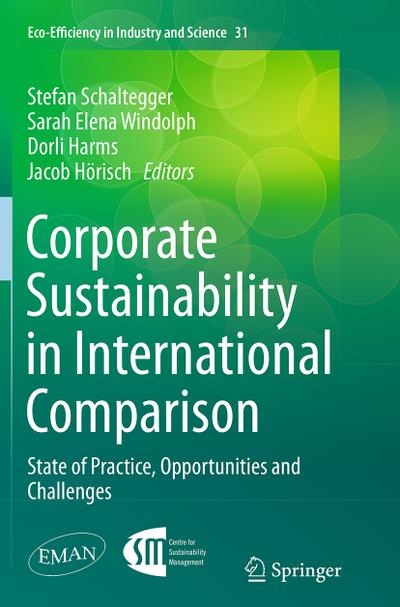 Corporate Sustainability in International Comparison: State of Practice, Opportunities and Challenges (Eco-Efficiency in Industry and Science, Band 31)