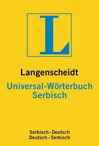 Langenscheidt Universal-Wörterbuch Serbisch