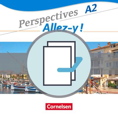 Perspectives - Allez-y ! A2 - Kurs- und Übungsbuch und Sprachtraining im Paket