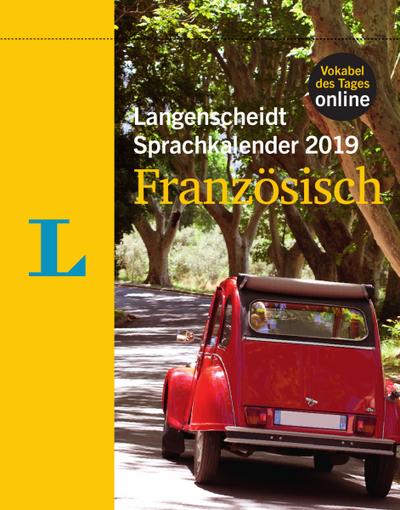 Langenscheidt Sprachkalender 2019 Französisch - Abreißkalender