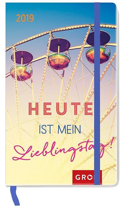 Heute ist mein Lieblingstag 2019: Taschenkalender | Maße (BxH): 9,3x14,9cm