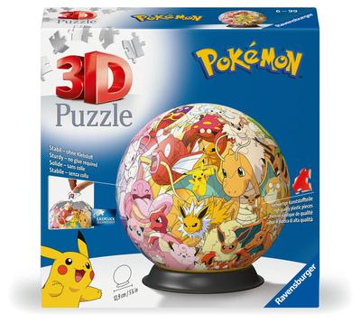 3D Puzzle-Ball Pokémon Kanto Region