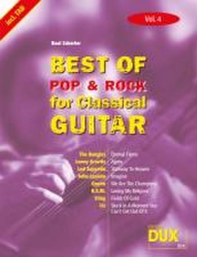 Best Of Pop & Rock for Classical Guitar 4