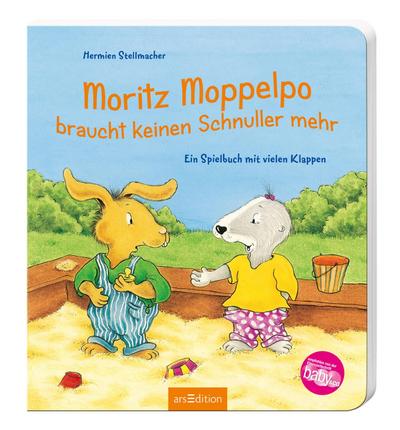 Moritz Moppelpo braucht keinen Schnuller mehr: Ein Spielbuch mit vielen Klappen
