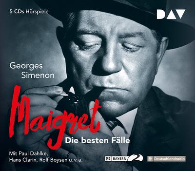 Maigret ? Die besten Fälle: Hörspiele mit Paul Dahlke, Hans Clarin u.v.a. (5 CDs)