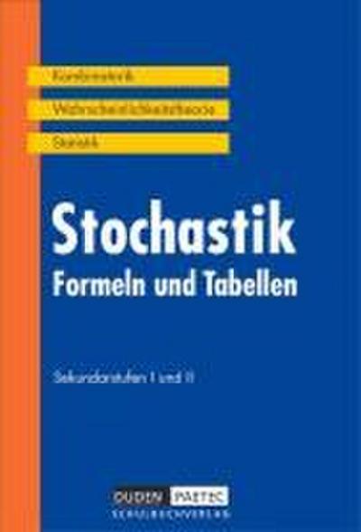 Duden  Formeln und Tabellen. Stochastik Sekundarstufen I und II. RSR