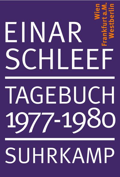 Tagebuch 1977-1980: Wien Frankfurt Berlin
