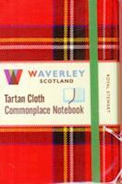 ROYAL STEWART tartan, Waverley Scotland, pocket notebook 14 x 9 cm