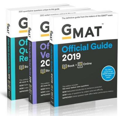 GMAT Official Guide 2019 Bundle: Books + Online (Gmat Official Guides)