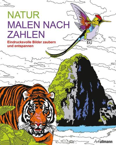 Malen und entspannen: Malen nach Zahlen - Natur