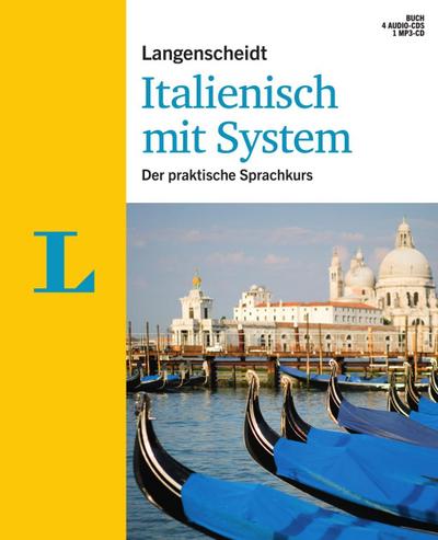 Langenscheidt Italienisch mit System - Set mit Buch, 4 Audio-CDs und 1 MP3-CD: Der praktische Sprachkurs