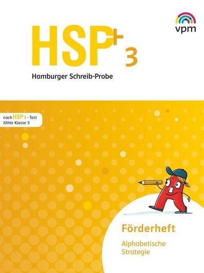 Hamburger Schreib-Probe (HSP) Fördern 3. 5 Förderhefte alphabetisch Klasse 3.  Ausgabe ab 2021