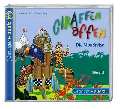 Giraffenaffen - Die Mondreise (CD): Band 3, Hörspiel, 60 Min.