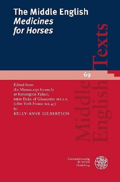 The Middle English ’Medicines for Horses’