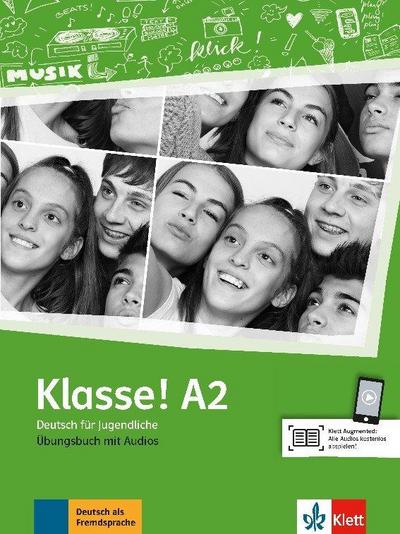 Klasse! A2. Übungsbuch mit Audios online