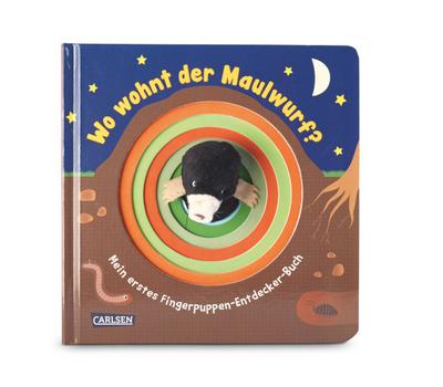Fingerpuppen-Bücher: Wo wohnt der Maulwurf?: Mein erstes Fingerpuppen-Entdecker-Buch