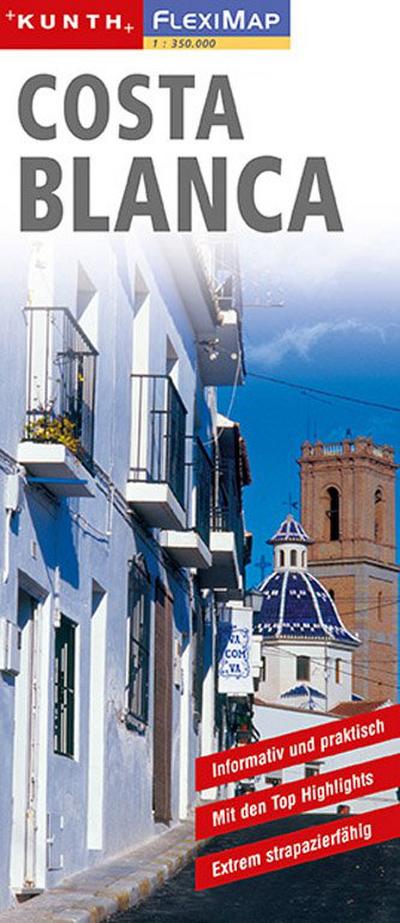 FlexiMap : Costa Blanca (KUNTH Flexi Map)