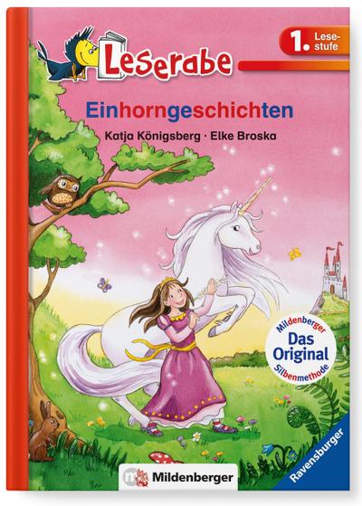 Leserabe  Einhorngeschichten: Band 34, Lesestufe 1