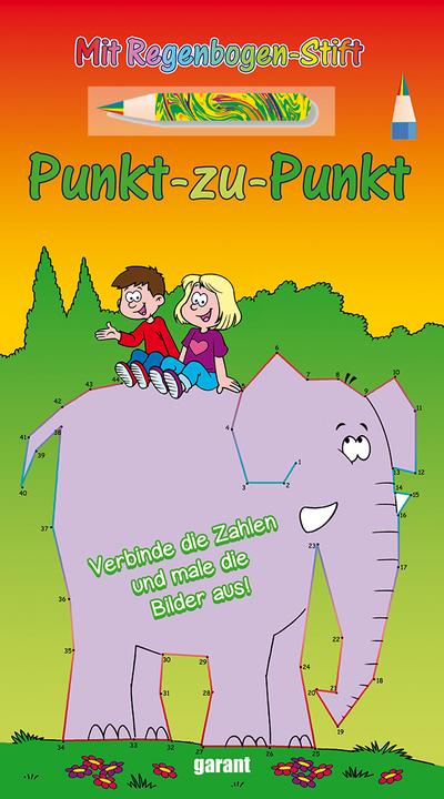 Punkt-zu-Punkt mit Stift  Elefant