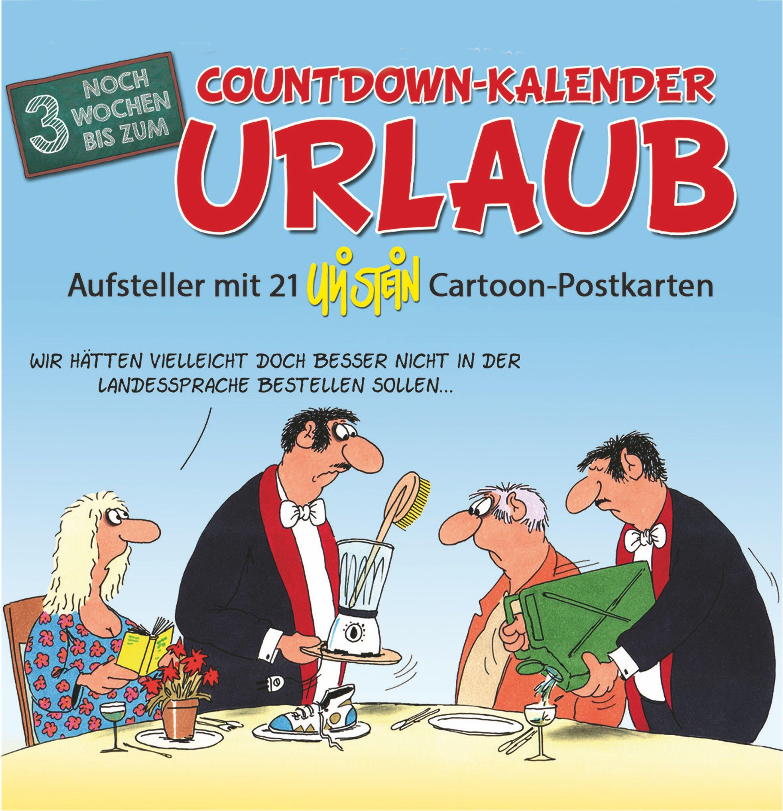 Uli Stein CountdownKalender Urlaub 9783830375975 eBay
