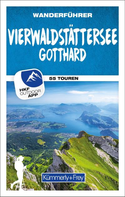 Kümmerly+Frey Wanderführer Vierwaldstättersee, Gotthard