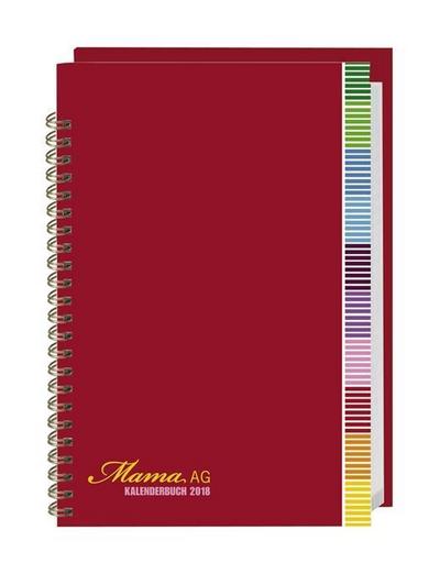Mama AG Familienplanerbuch A6 - Kalender 2018