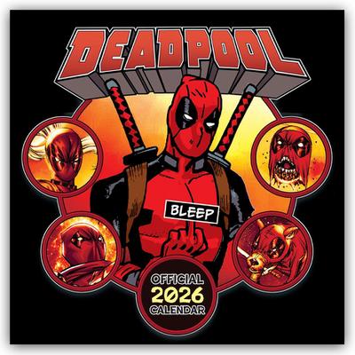 Deadpool - Offizieller Kalender 2026