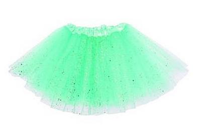 YEY ! Rico Design Glitzer Tutu Mint Kinder