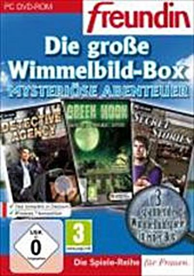 freundin: Die große Wimmelbild-Box - Mysteriöse Abenteuer