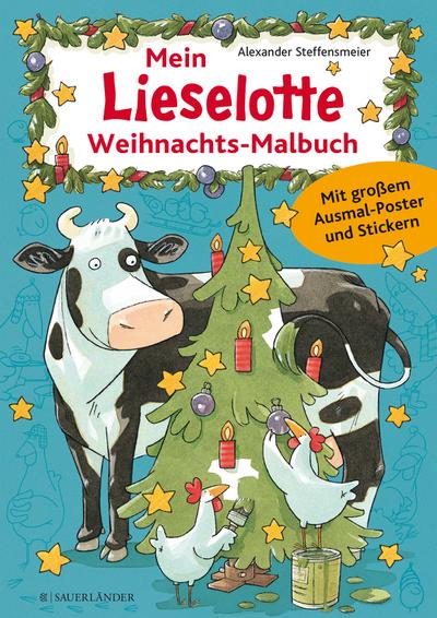Lieselotte Weihnachts-Malbuch