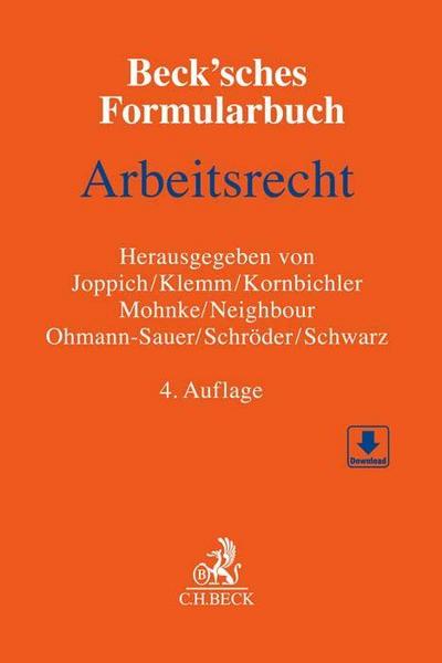 Beck’sches Formularbuch Arbeitsrecht