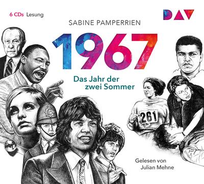 1967 - Das Jahr der zwei Sommer: Lesung mit Julian Mehne (6 CDs)