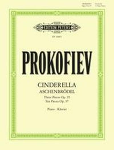 Thirteen pieces from the ballet Cinderella for Piano Op. 95 & Op. 97 für Klavier solo -Aschenbrödel
