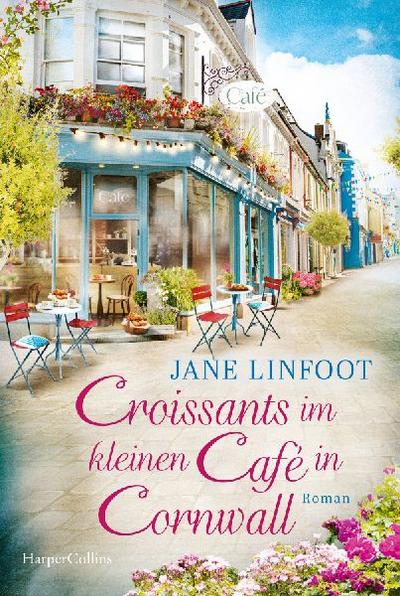 Croissants im kleinen Café in Cornwall