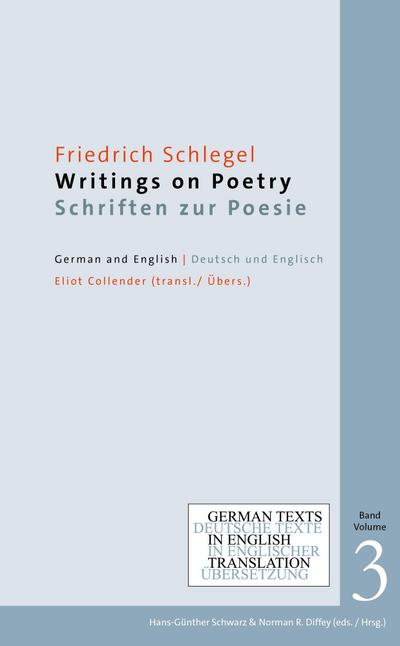 Writings on Poetry / Schriften zur Poesie