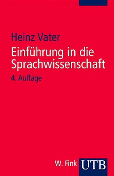 Einführung in die Sprachwissenschaft