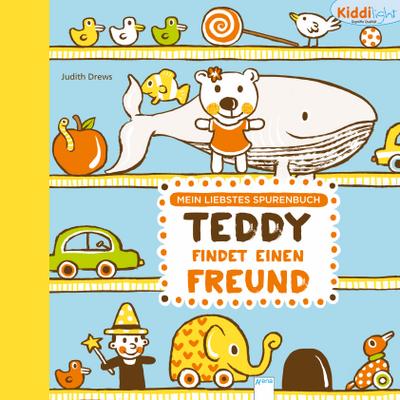 Teddy findet einen Freund: Mein liebstes Spurenbuch