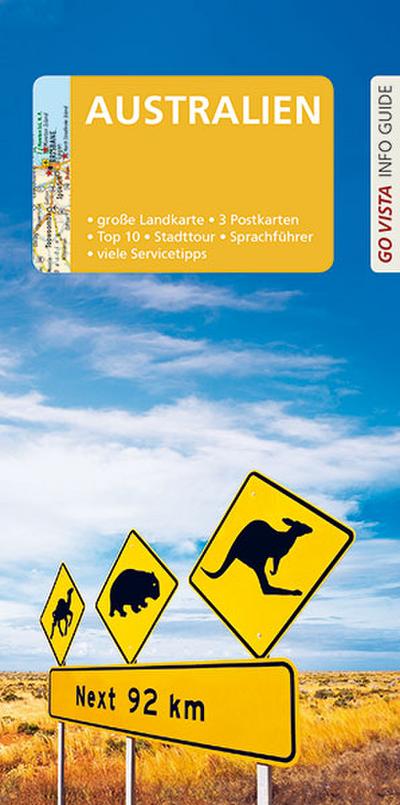 GO VISTA: Reiseführer Australien: Mit Faltkarte und 3 Postkarten (Go Vista Info Guide)