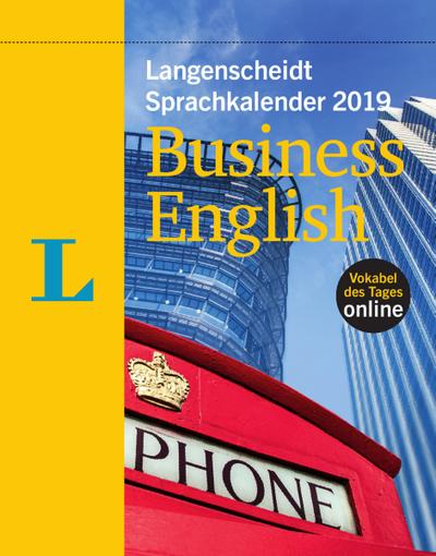 Langenscheidt Sprachkalender 2019 Business English - Abreißkalender