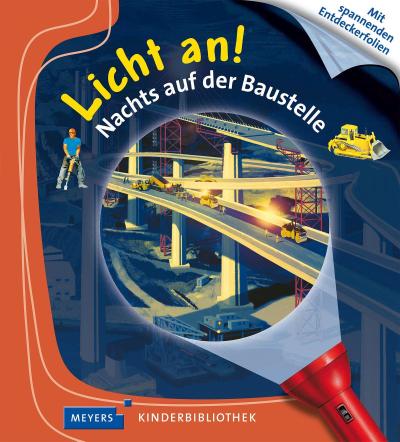 Nachts auf der Baustelle