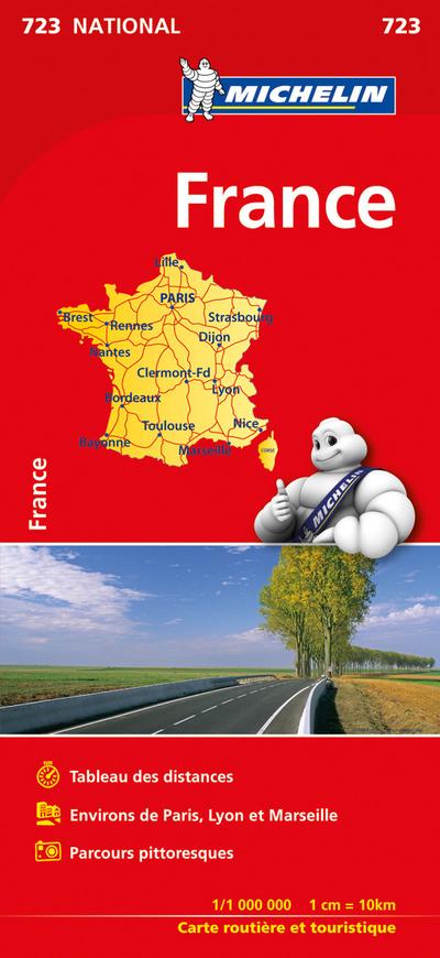 Michelin Frankreich 2017: Handatlas 1:1.000.000 (MICHELIN Nationalkarten)
