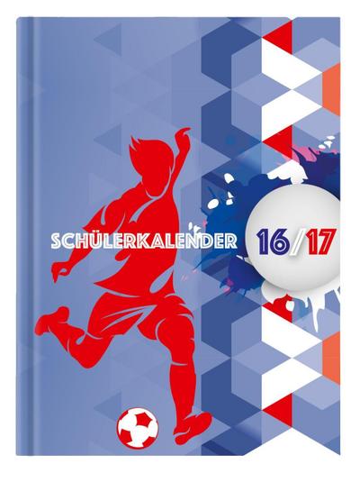 Schülerkalender Prismalux Soccer Blue 2016/2017