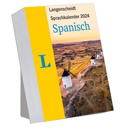 Langenscheidt Sprachkalender Spanisch 2024: Tagesabreißkalender zum Spanischlernen