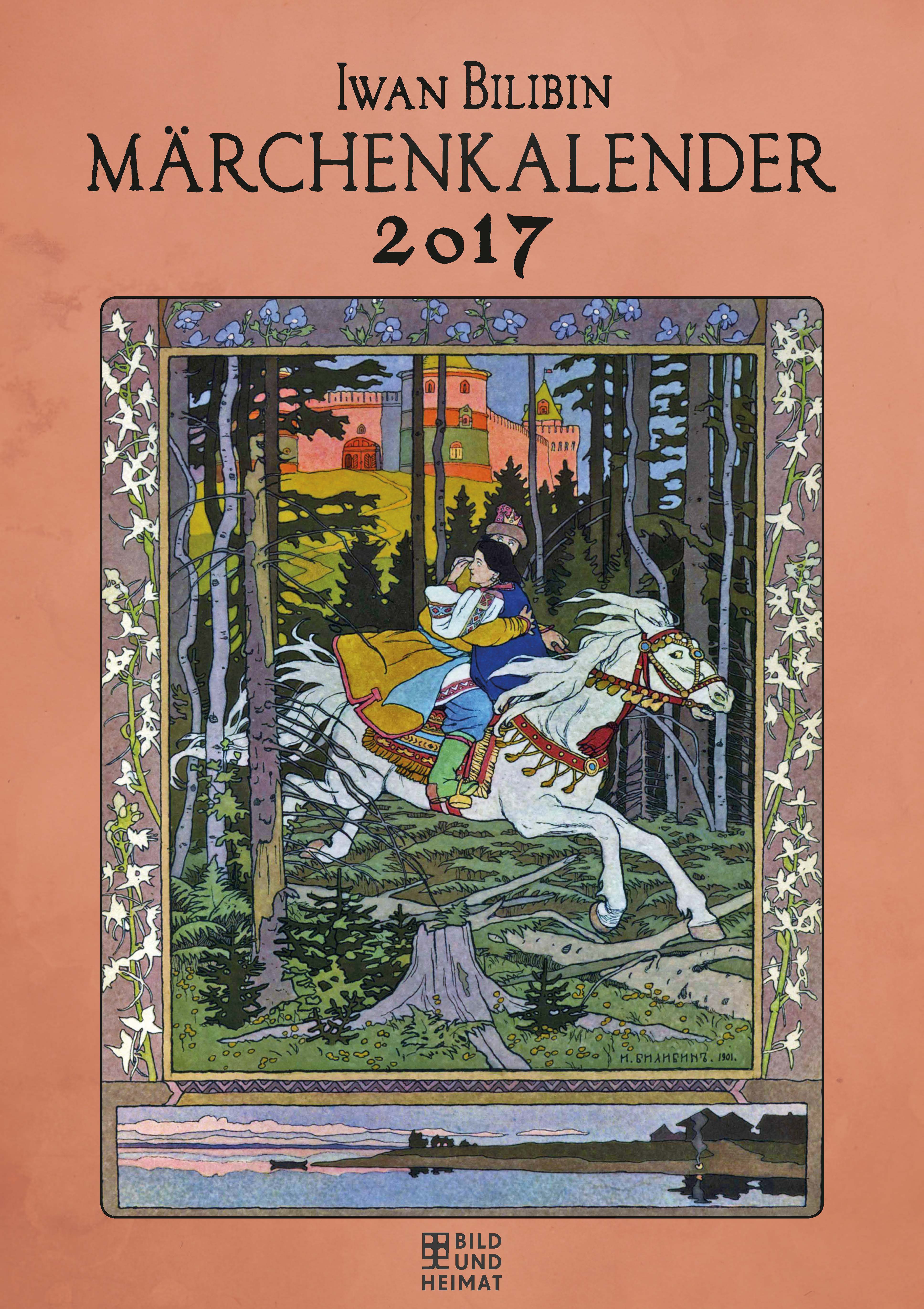 Iwan Bilibin Märchenkalender 2017 Iwan Bilibin - Afbeelding 1 van 1
