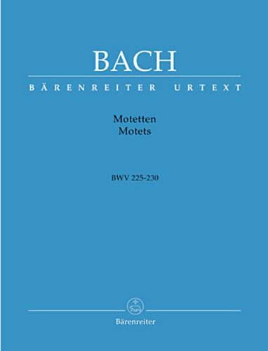 Motetten BWV 225-230, Partitur Johann Sebastian Bach - Bild 1 von 1