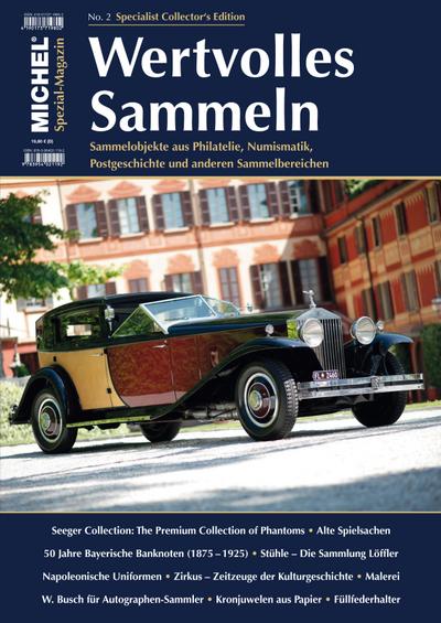 MICHEL-Magazin Wertvolles Sammeln, Heft 2