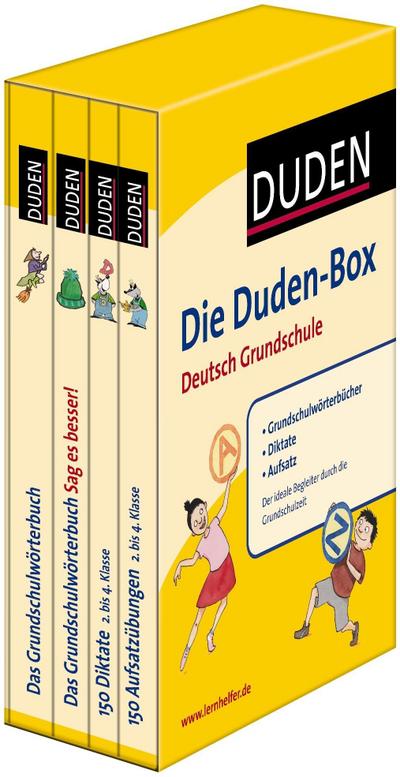 Die DUDEN-Box – 4 Bde.Deutsch Grundschule 2. bis 4. Klasse