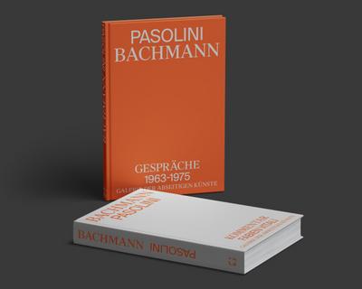 Vol. 1: Pasolini. Bachmann. Gespräche 1963-1975 von Gideon Bachmann / Vol. 2: Bachmann. Pasolini. Kommentar zu den Gesprächen 1963-1975 von Fabien Vitali, m. 1 Buch, 2 Teile