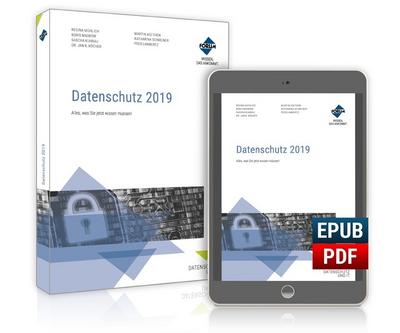 Datenschutz 2019: Kombi-Paket: Buch und E-Book (PDF+EPUB)